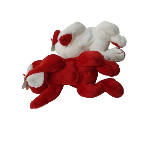 Ty Beanie Babies Honey-Bun and Sugar-Pie Stuffed Animal Plush Toy 2004 Valentine - Picture 12 of 12